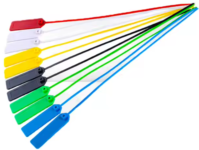 Long-range RFID zip tie tag